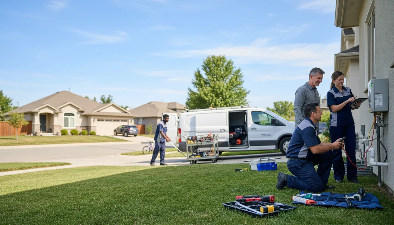 Tankless water heater service in Centerville, MA